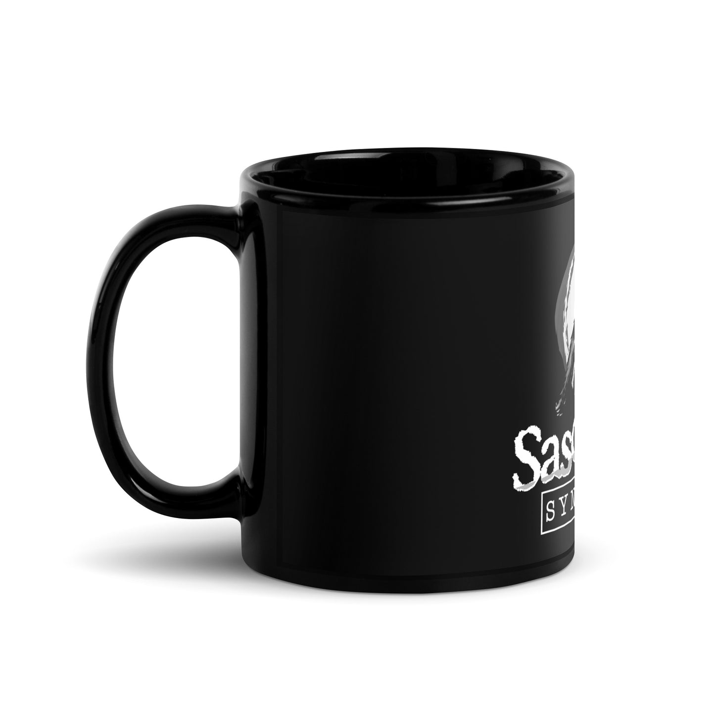 Black Glossy Mug