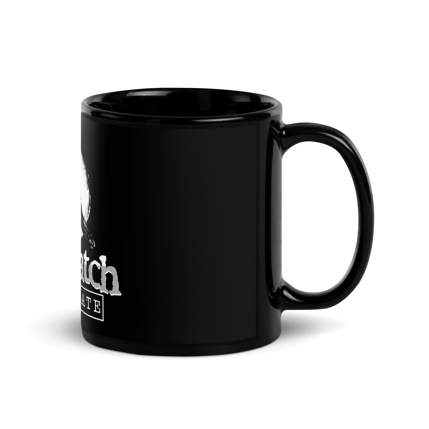 Black Glossy Mug