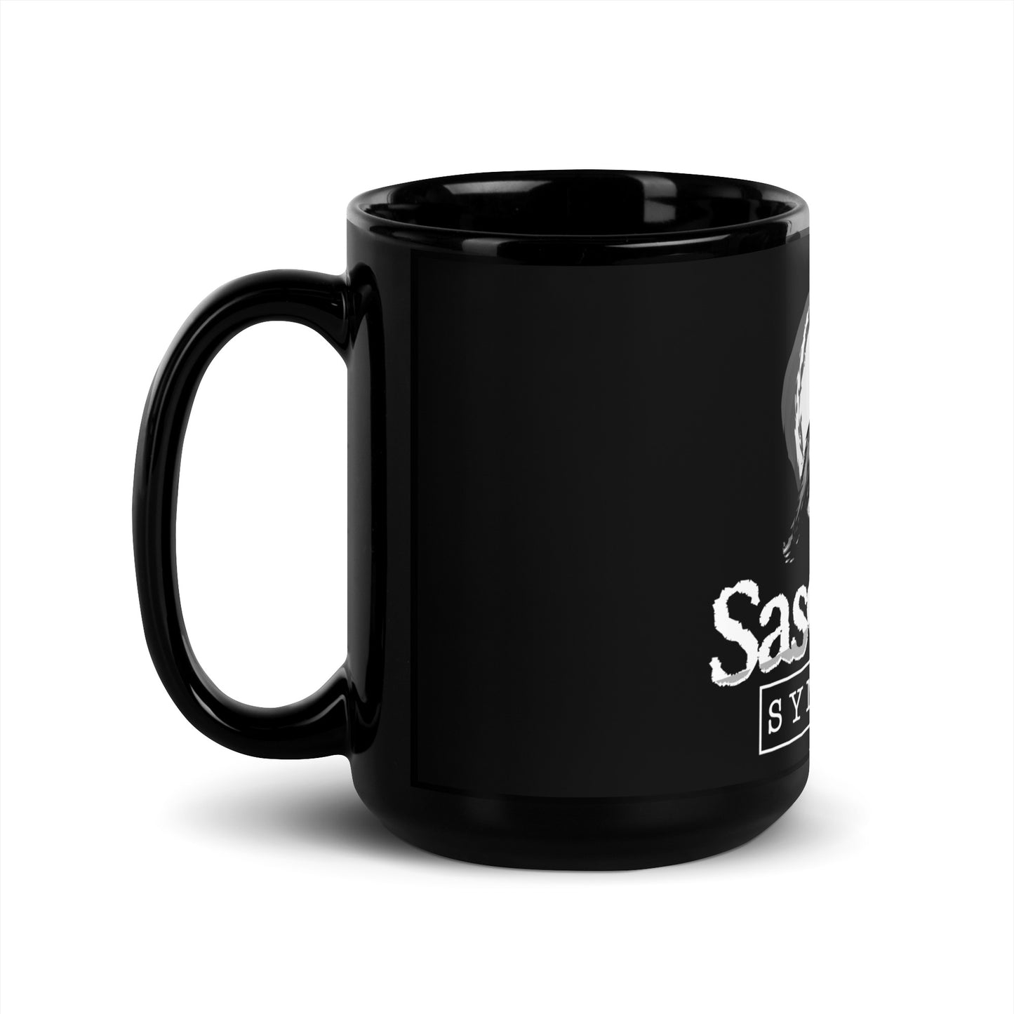 Black Glossy Mug