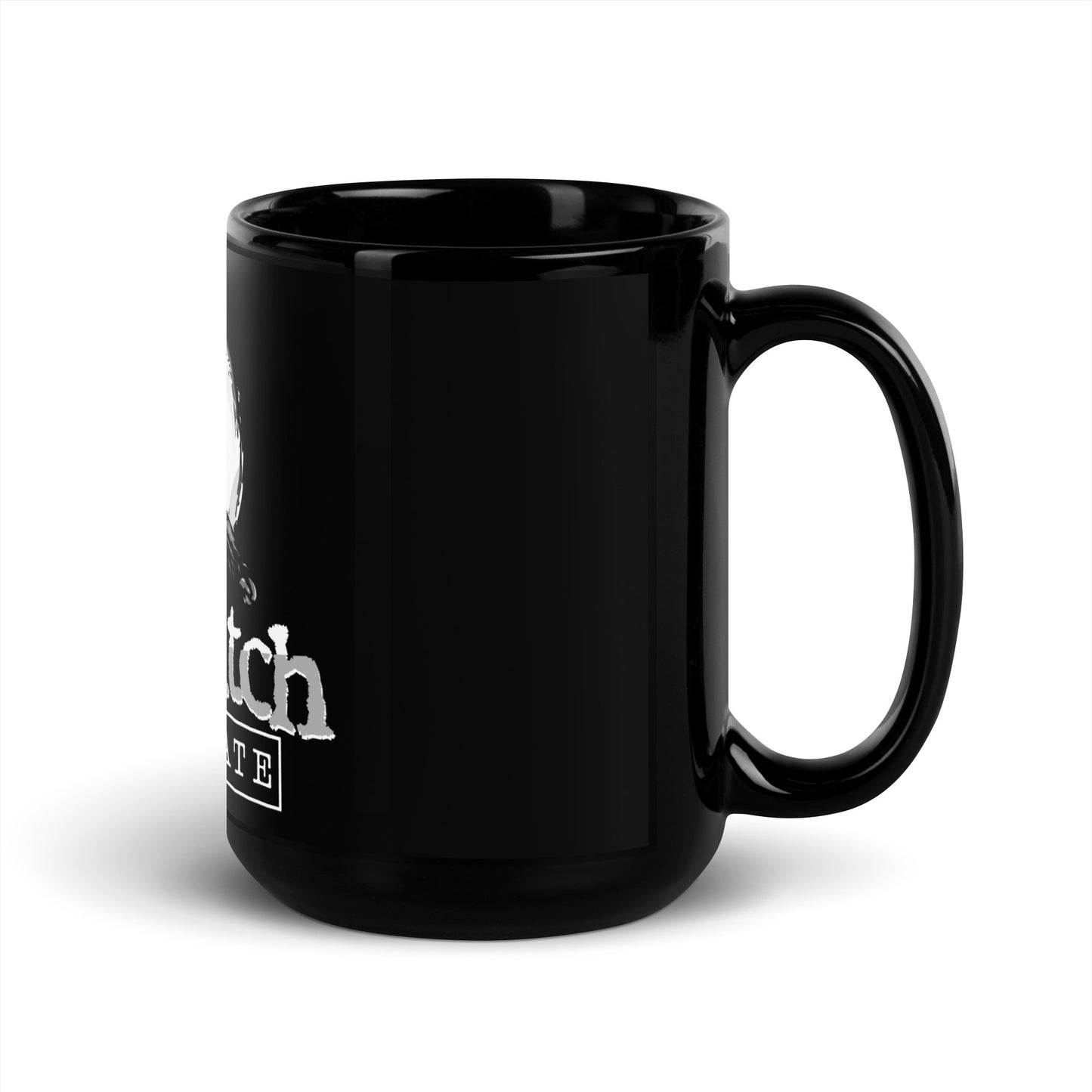 Black Glossy Mug